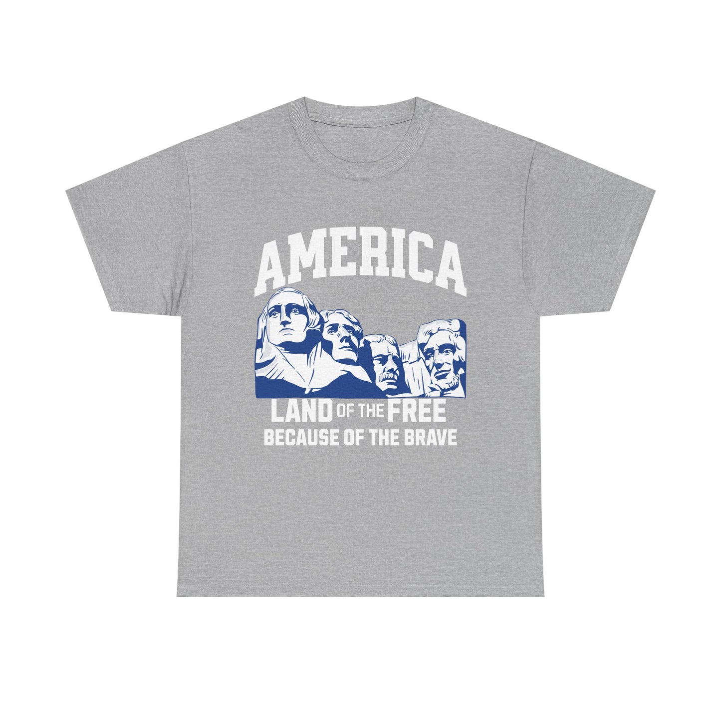 America Land of the Free Unisex Heavy Cotton Tee