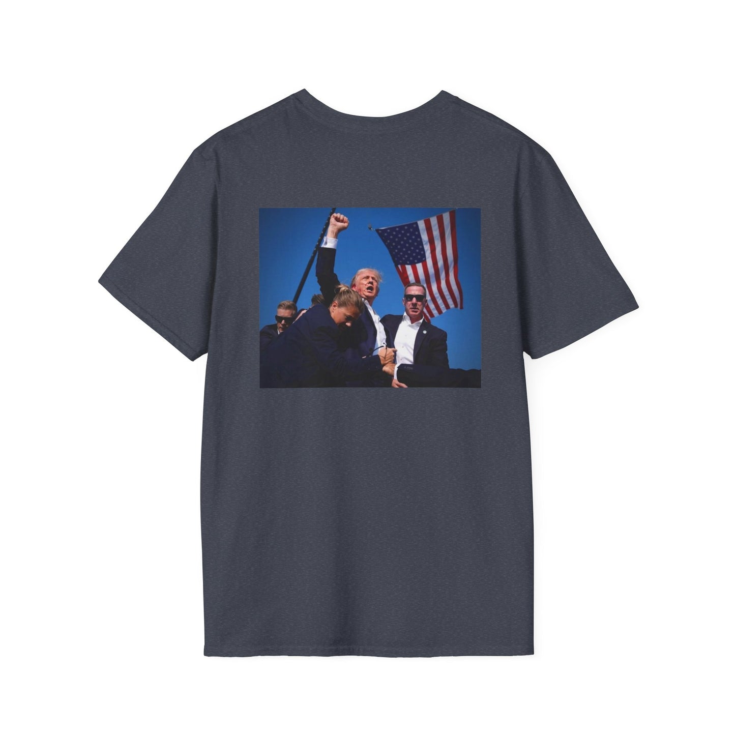 Keep Fighting Unisex Softstyle T-Shirt
