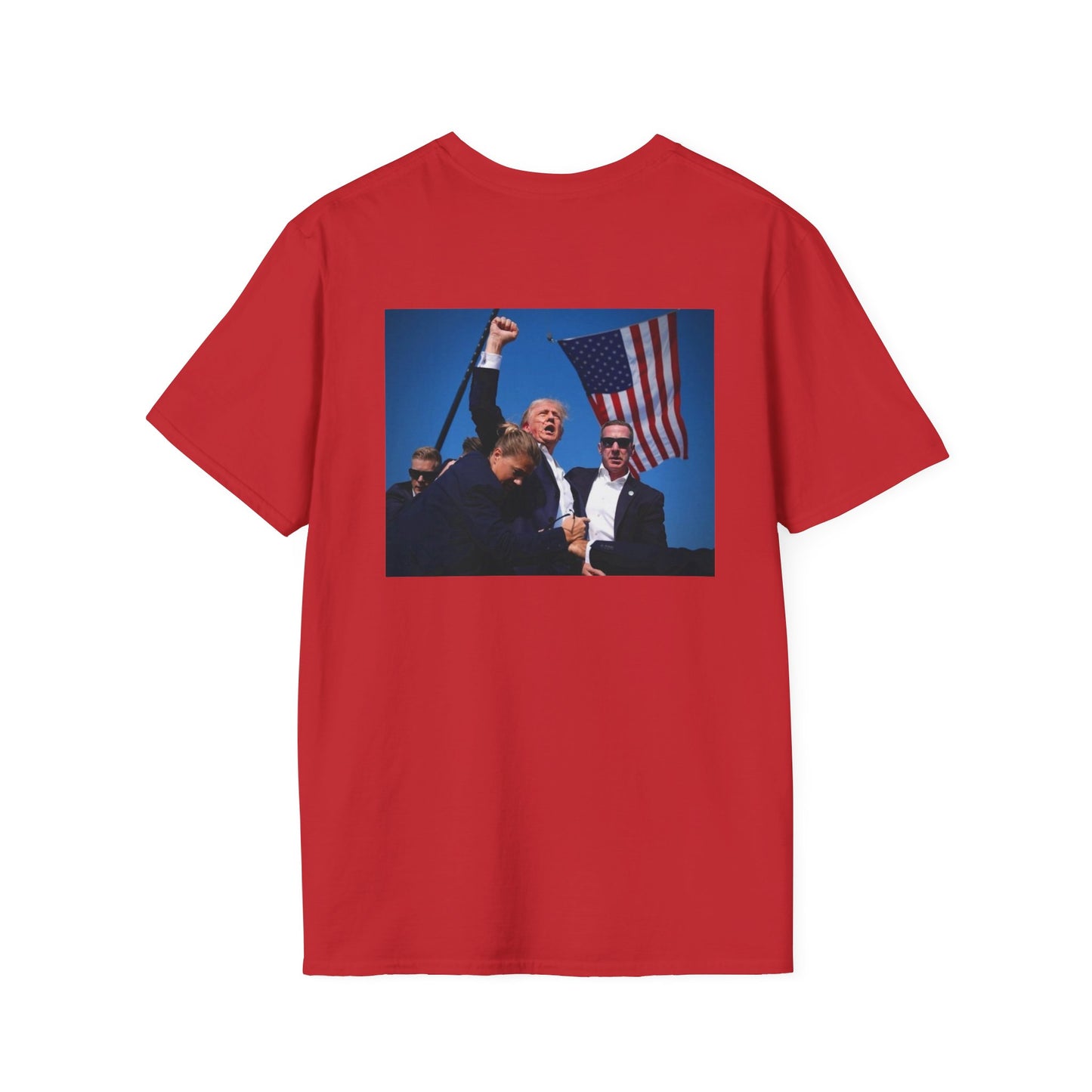 Keep Fighting Unisex Softstyle T-Shirt