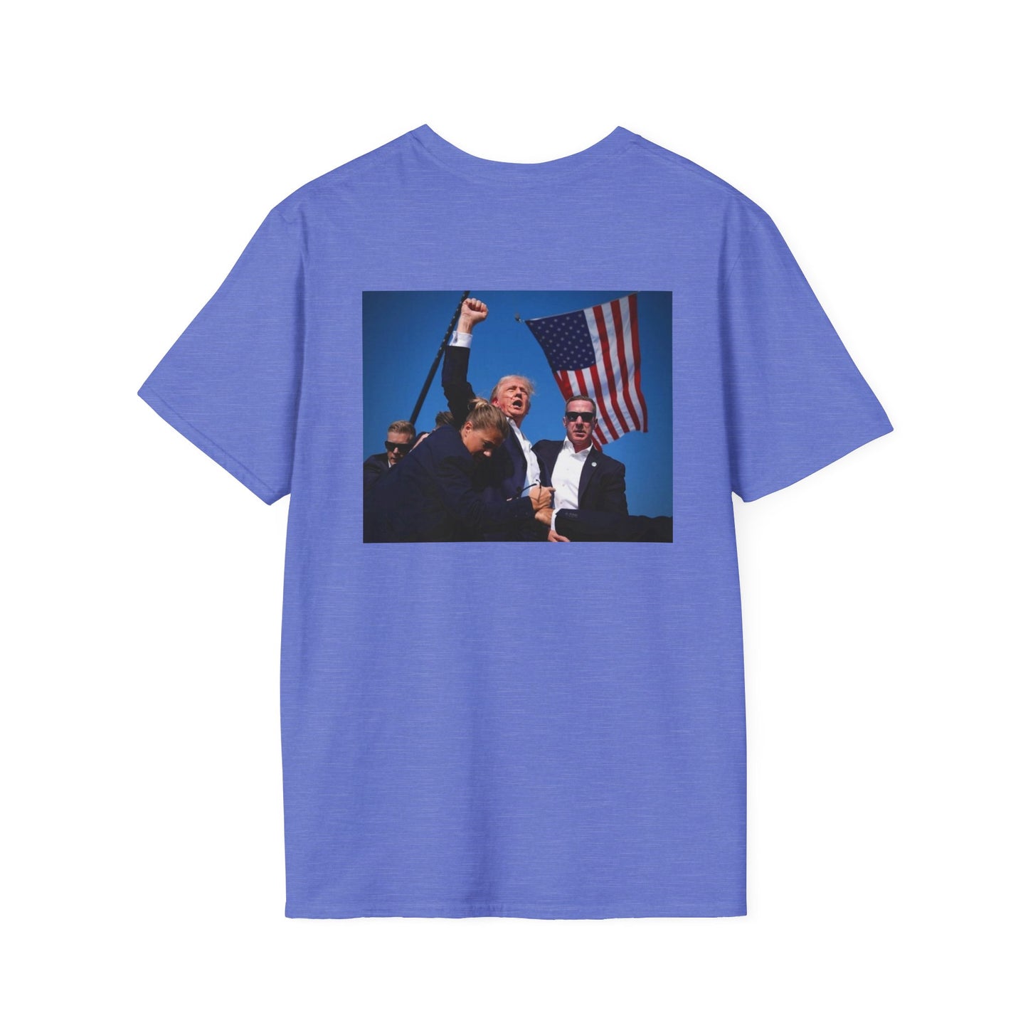 Keep Fighting Unisex Softstyle T-Shirt