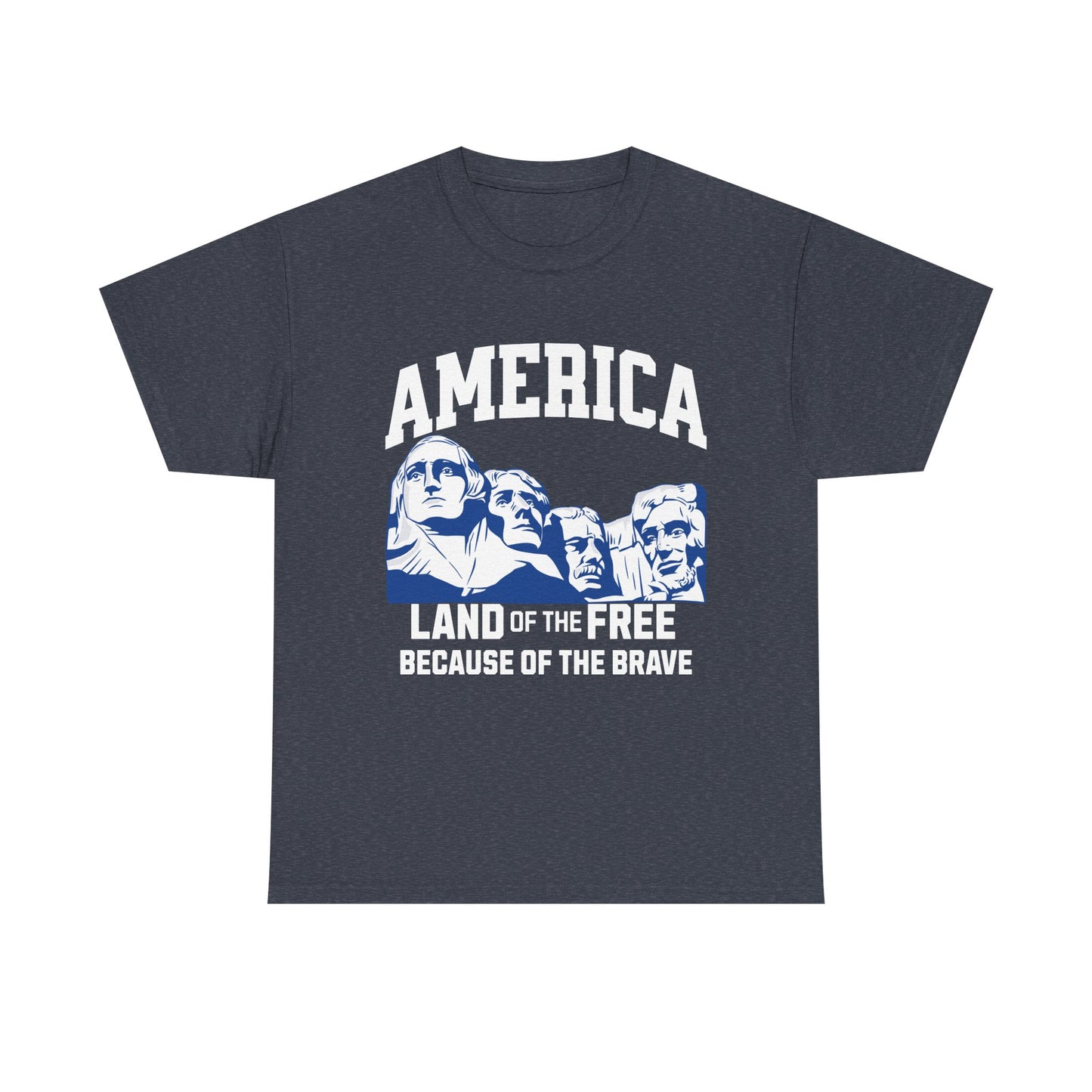 America Land of the Free Unisex Heavy Cotton Tee