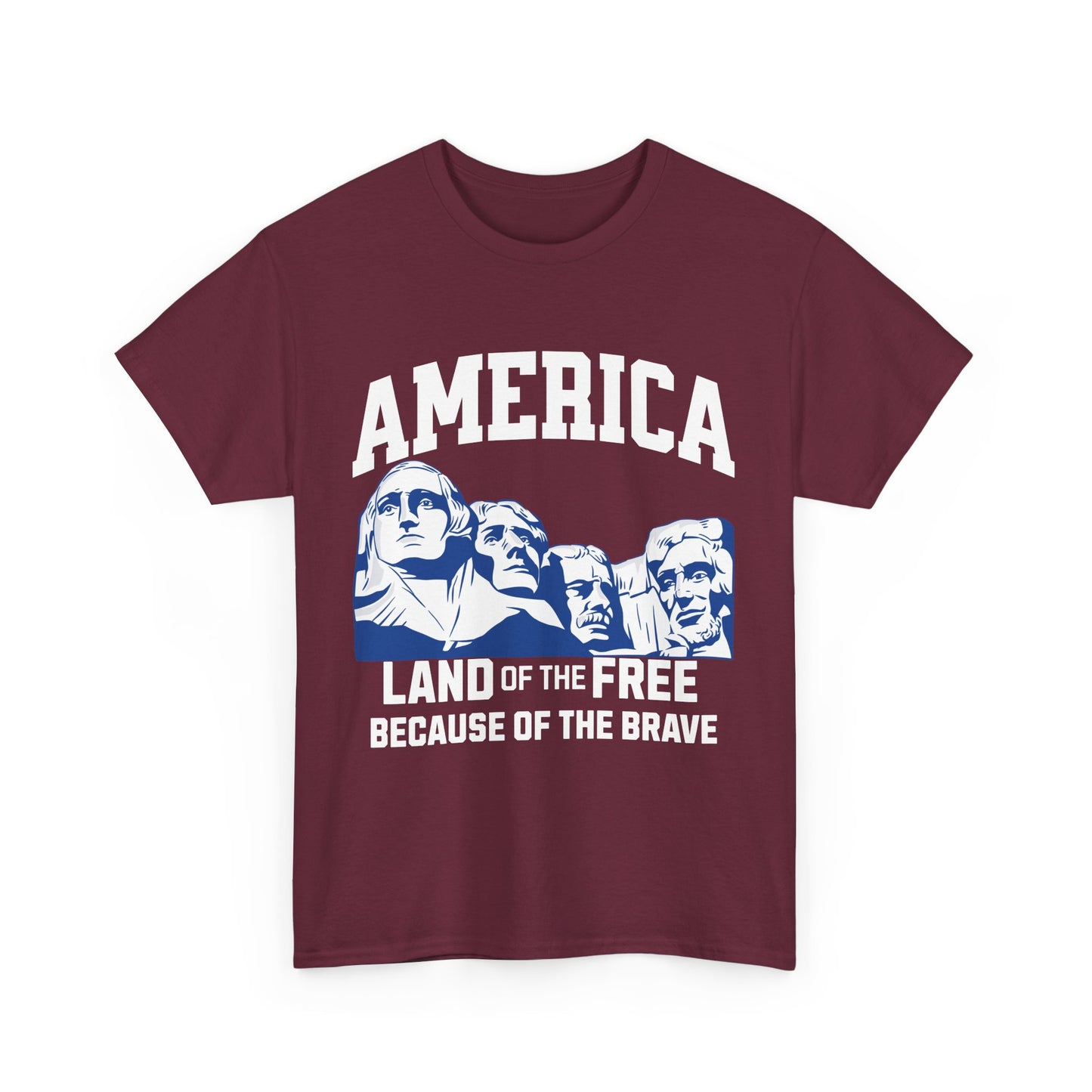 America Land of the Free Unisex Heavy Cotton Tee