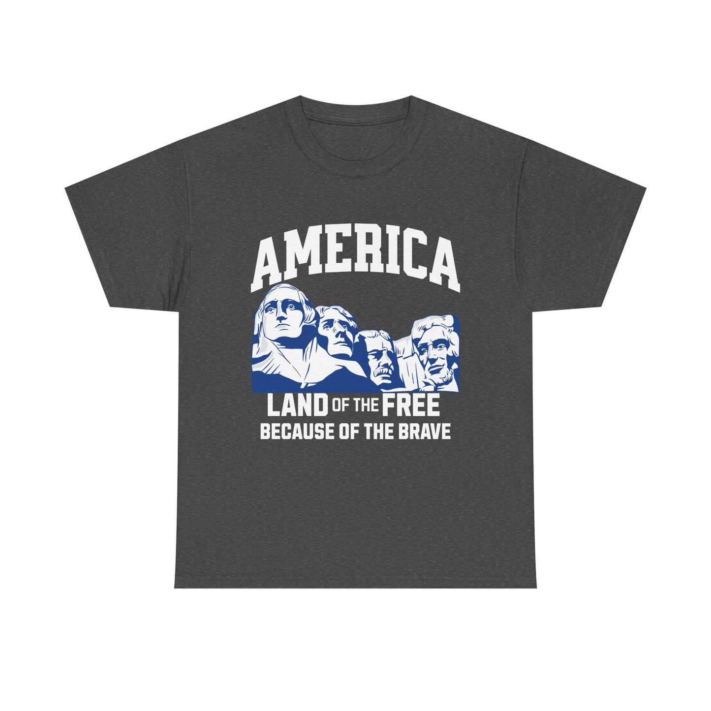 America Land of the Free Unisex Heavy Cotton Tee