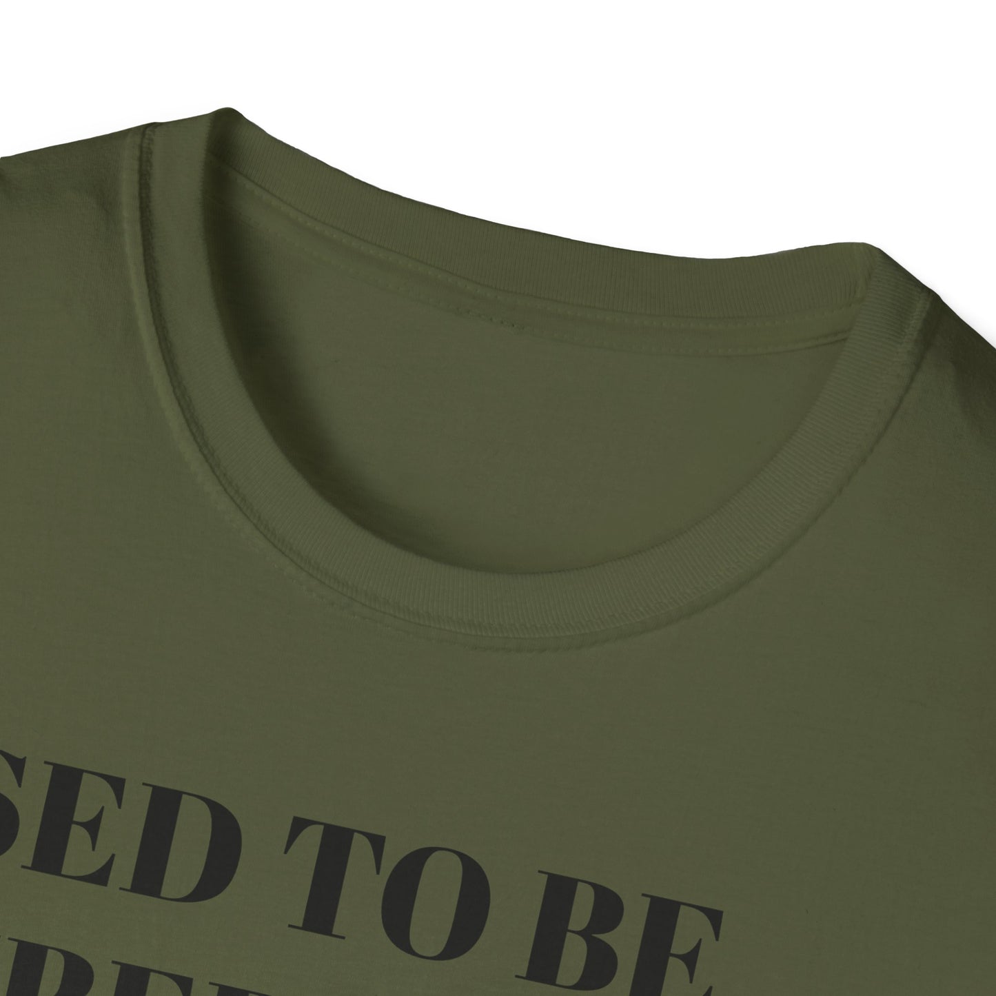 I USED TO BE A LIBERAL...THEN I GREW UP Unisex Softstyle T-Shirt
