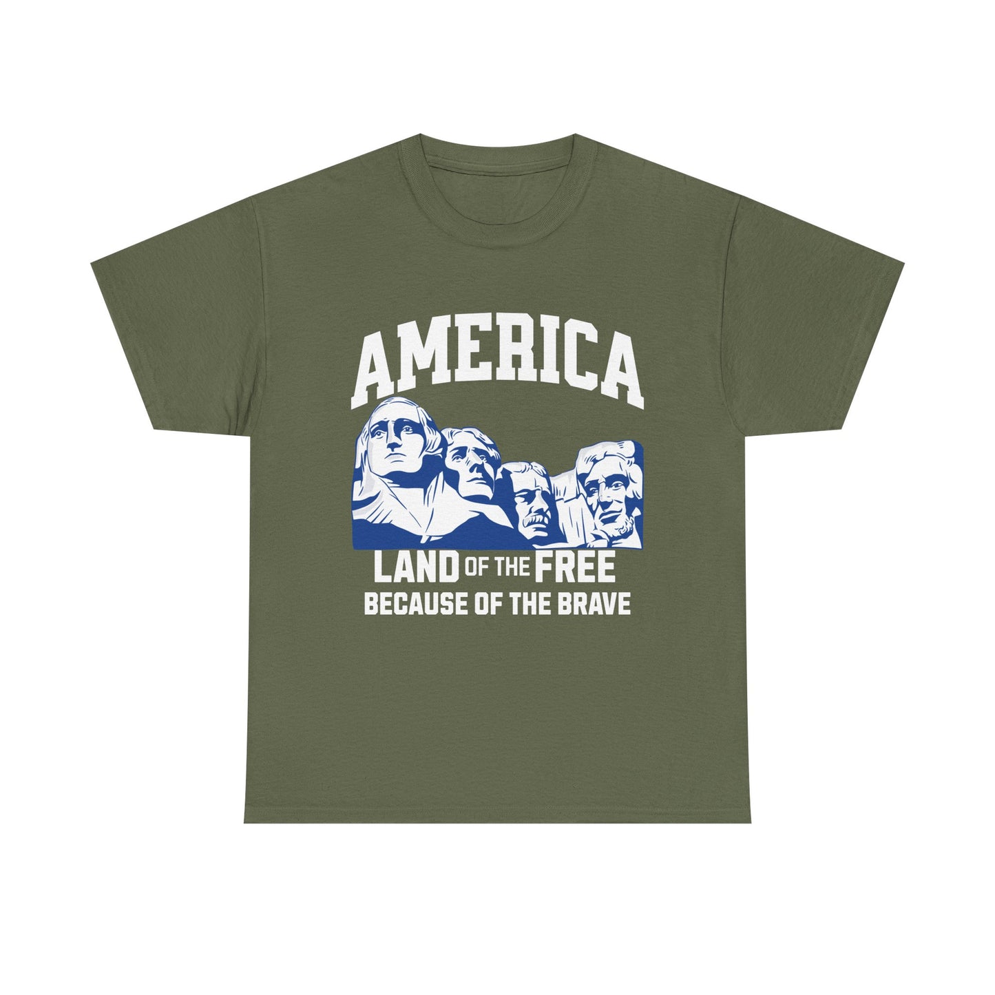 America Land of the Free Unisex Heavy Cotton Tee