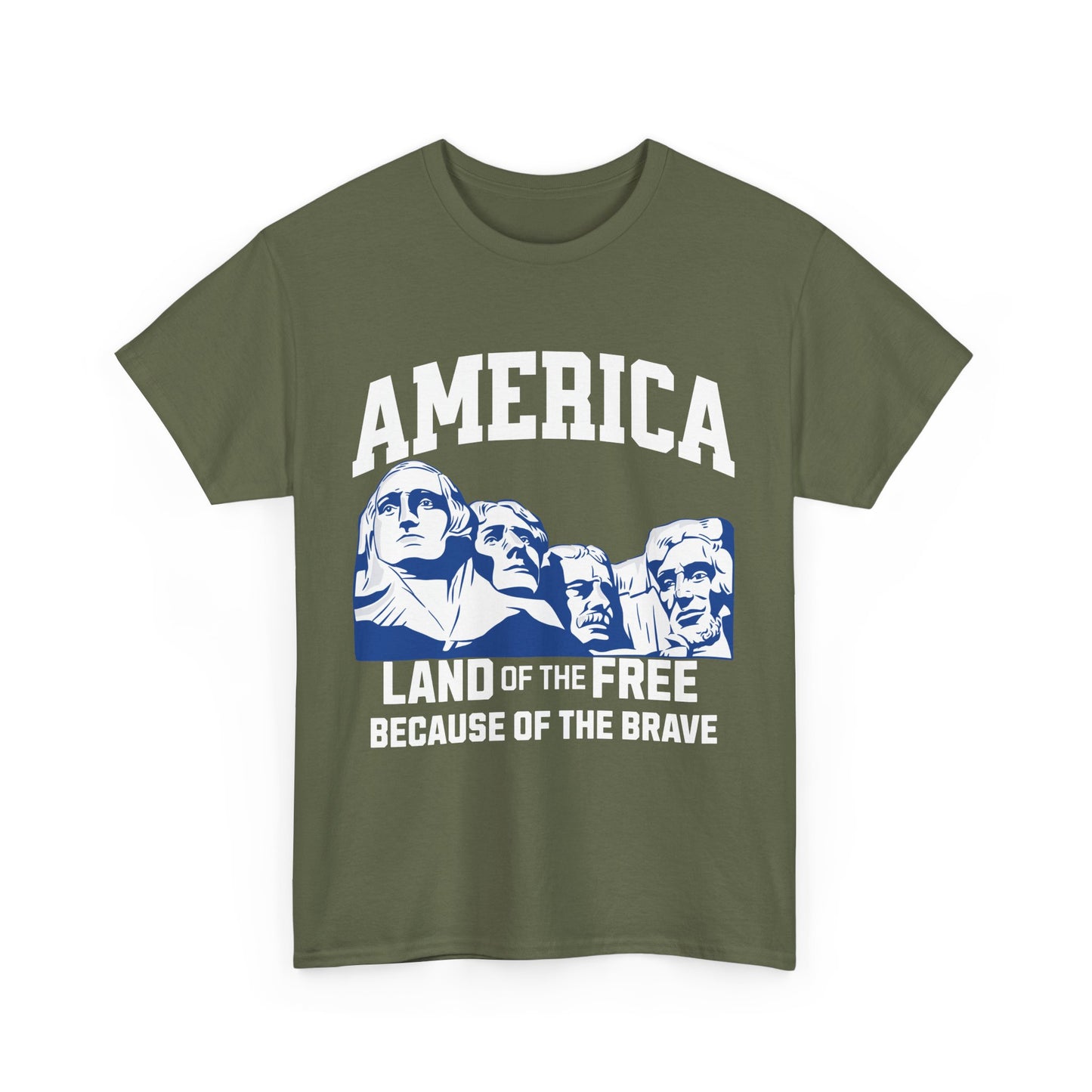America Land of the Free Unisex Heavy Cotton Tee