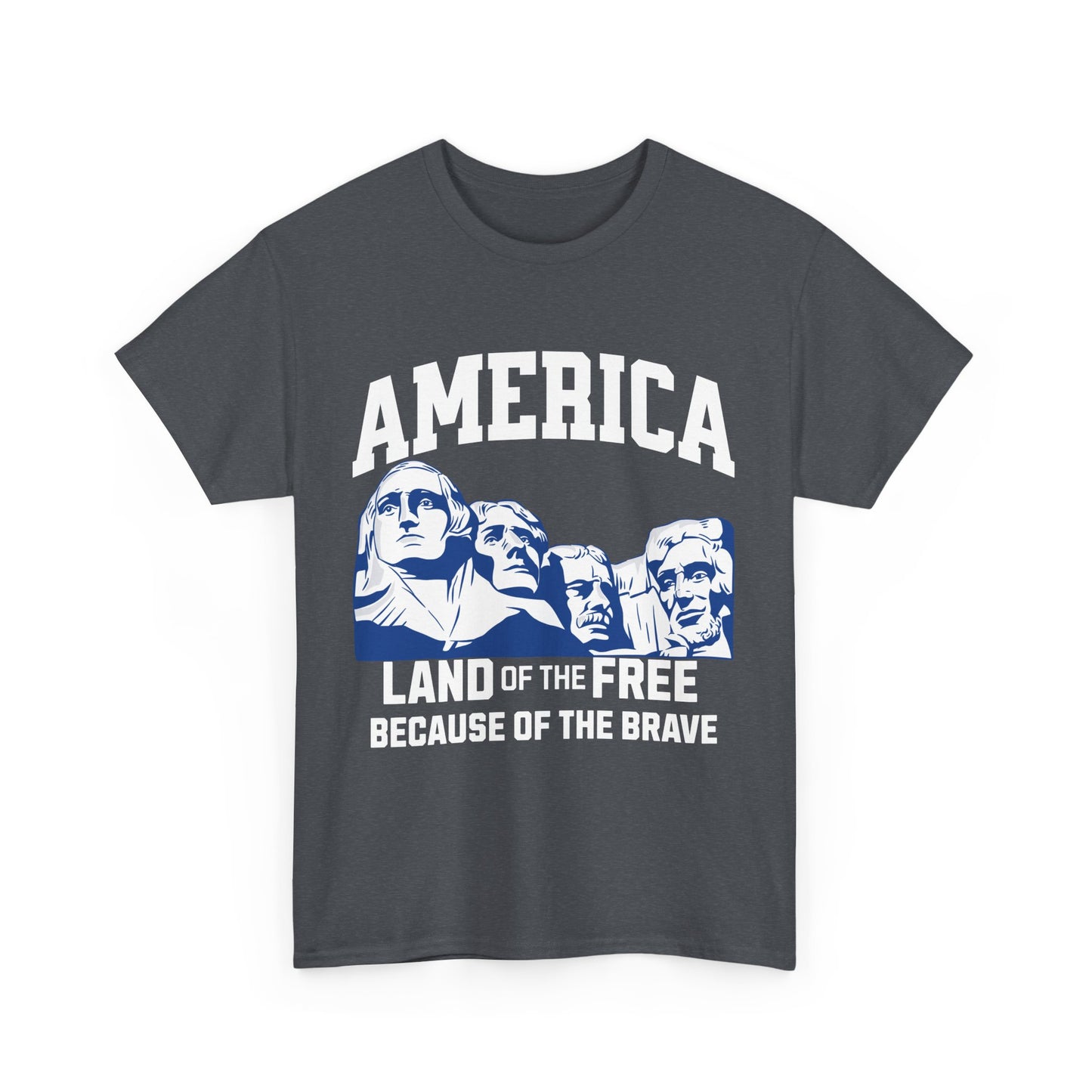 America Land of the Free Unisex Heavy Cotton Tee