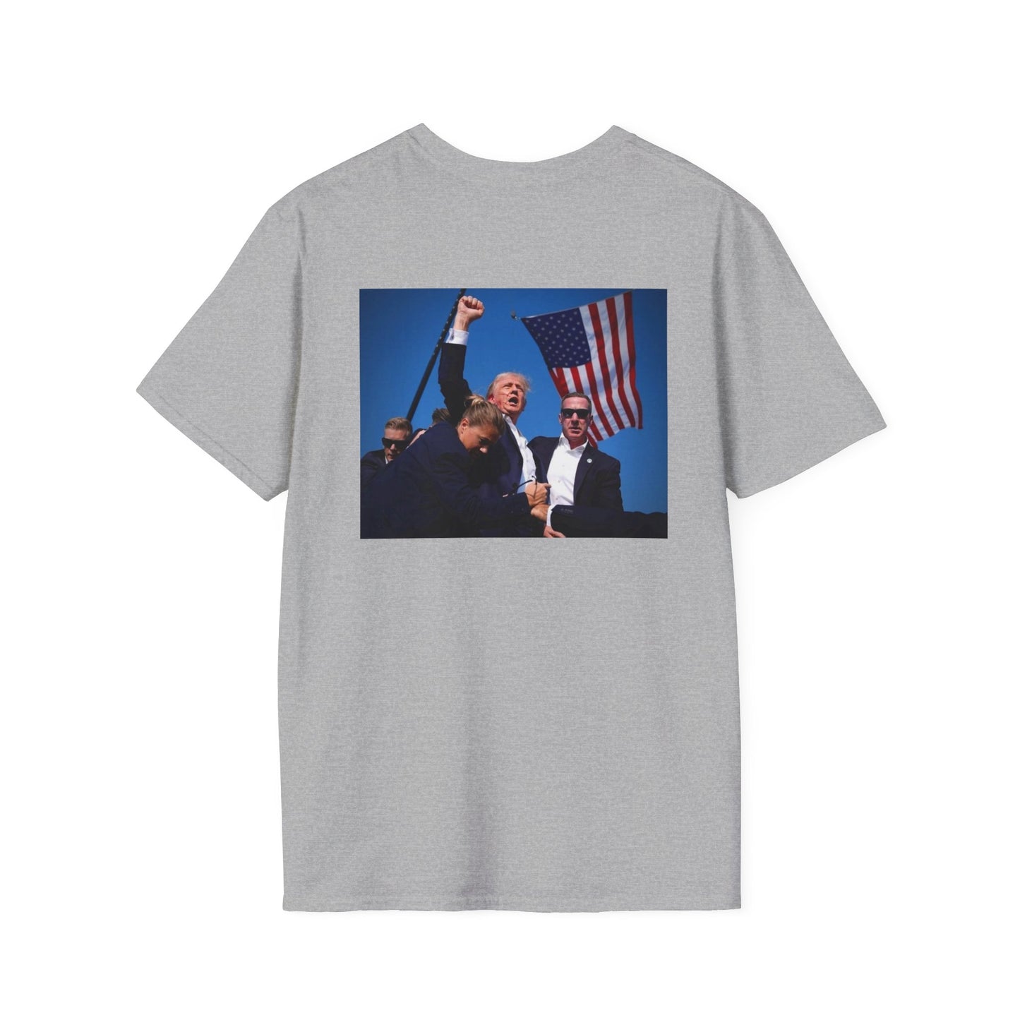 Keep Fighting Unisex Softstyle T-Shirt