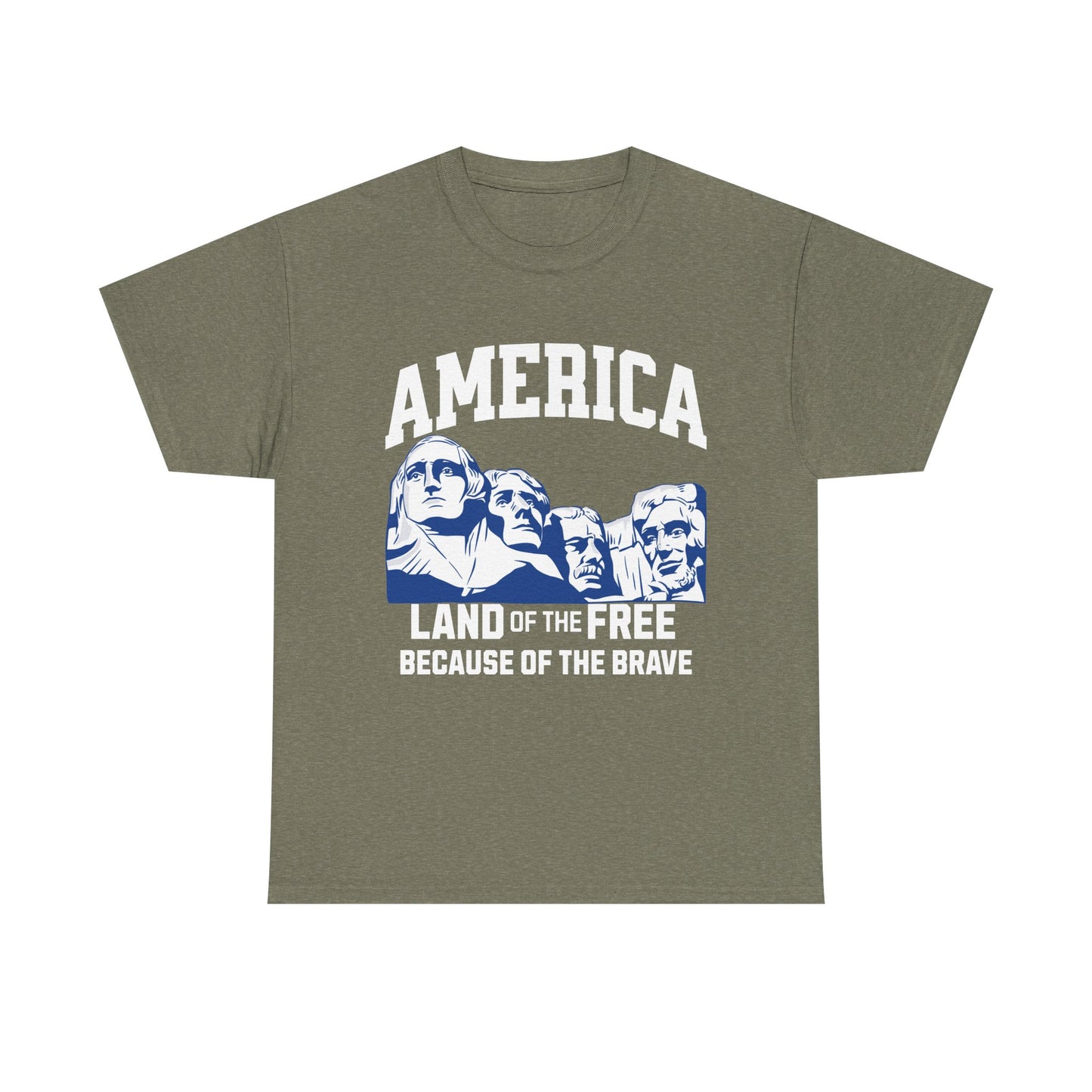 America Land of the Free Unisex Heavy Cotton Tee
