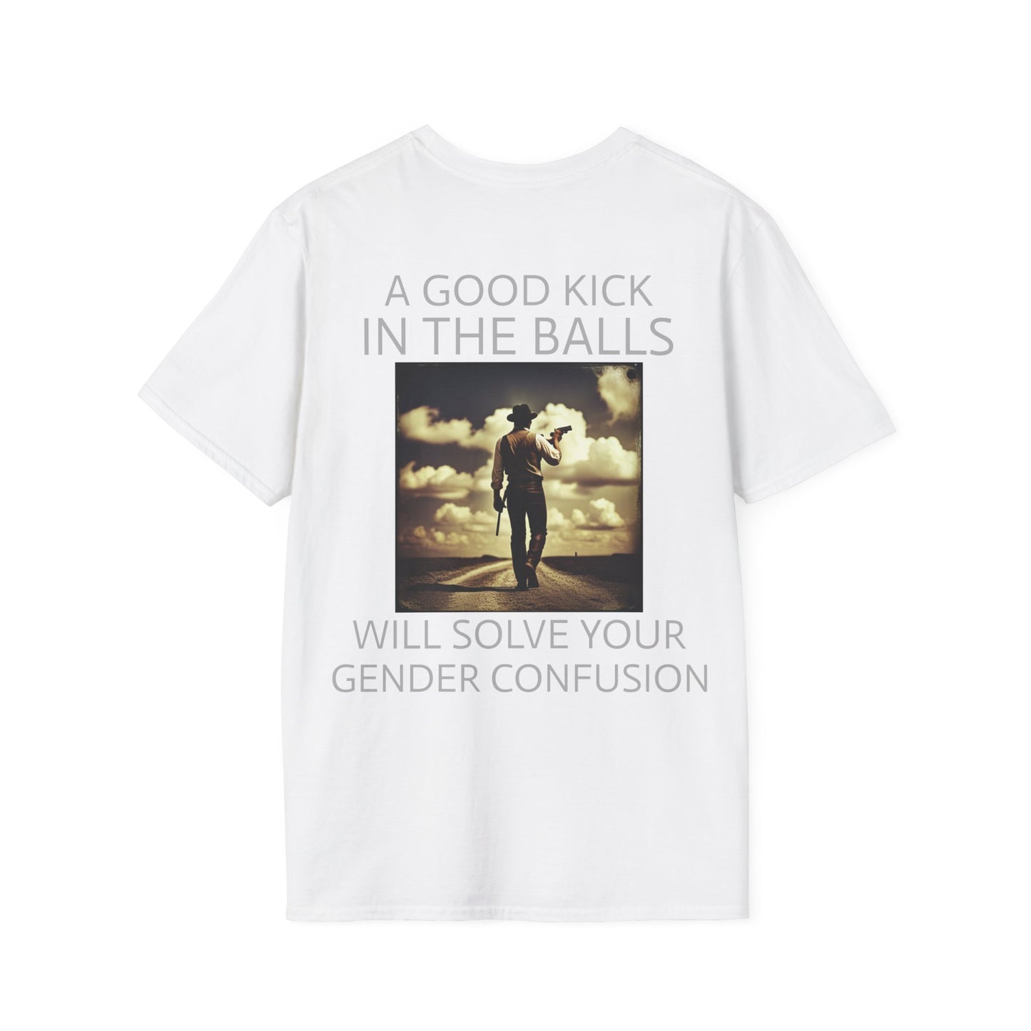 GENDER CONFUSION RESOLUTION Unisex Softstyle T-Shirt