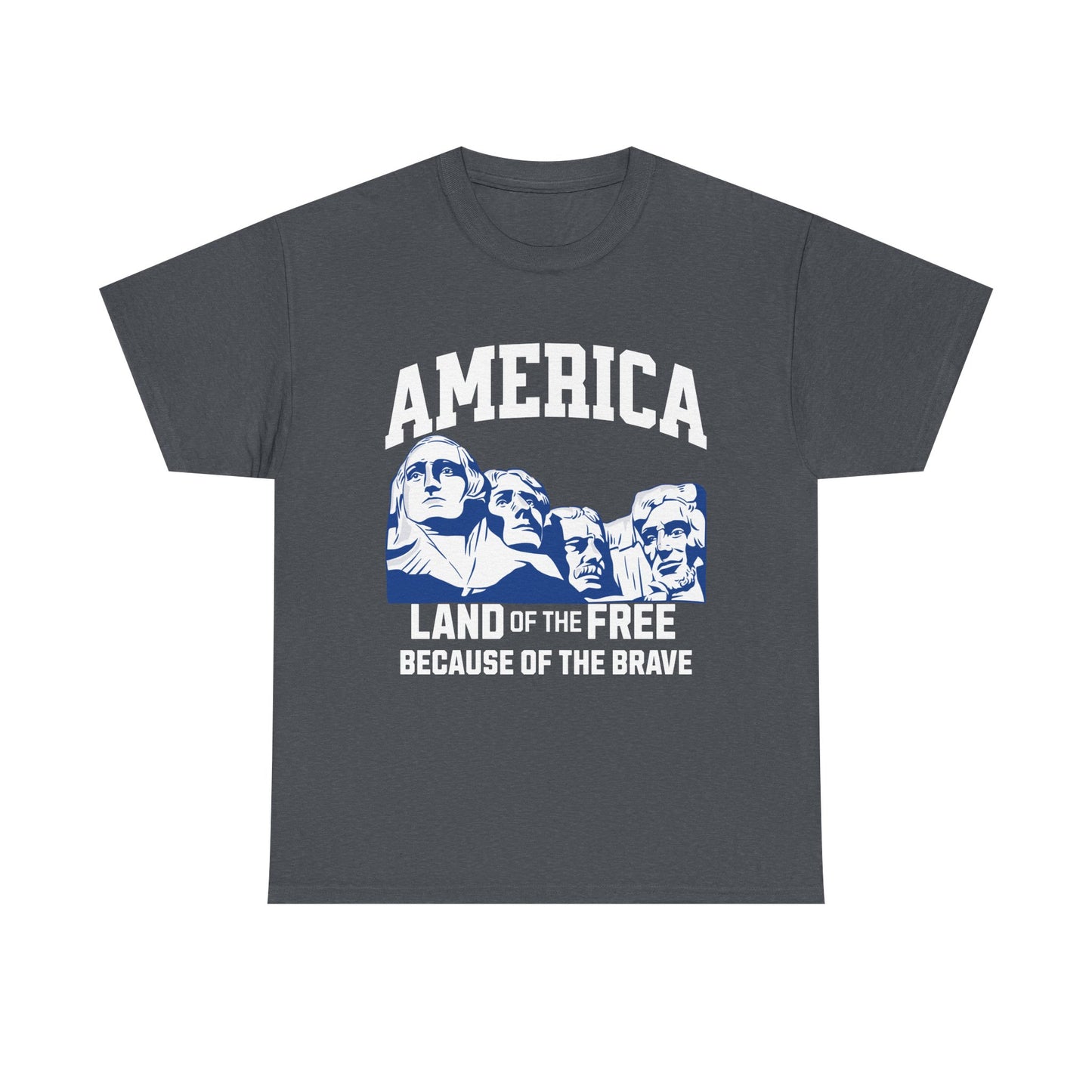 America Land of the Free Unisex Heavy Cotton Tee