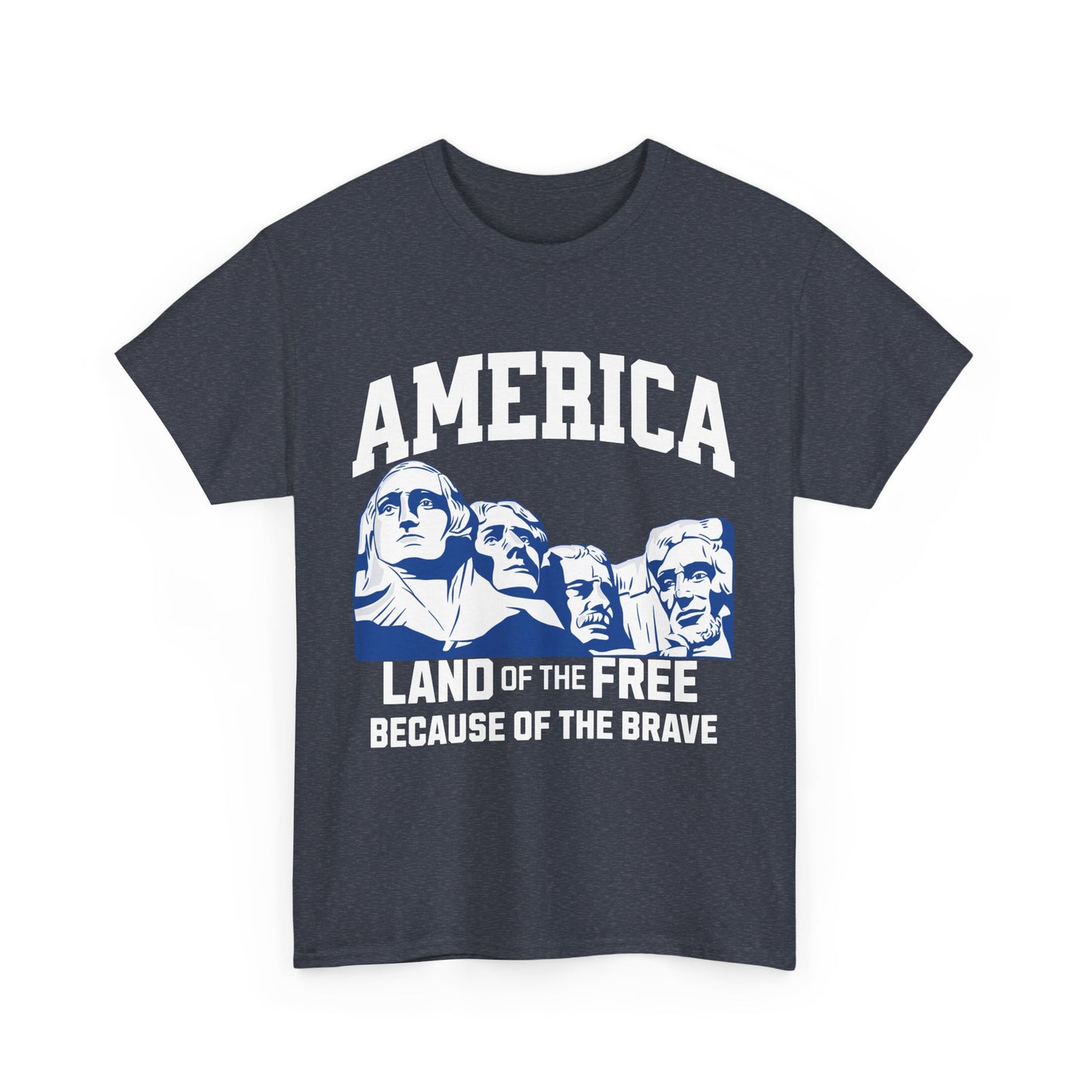 America Land of the Free Unisex Heavy Cotton Tee