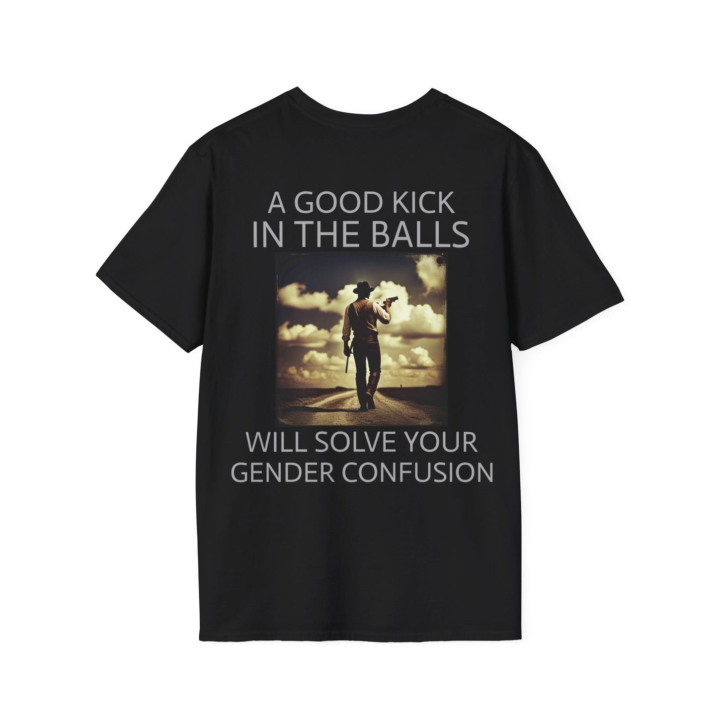 GENDER CONFUSION RESOLUTION Unisex Softstyle T-Shirt