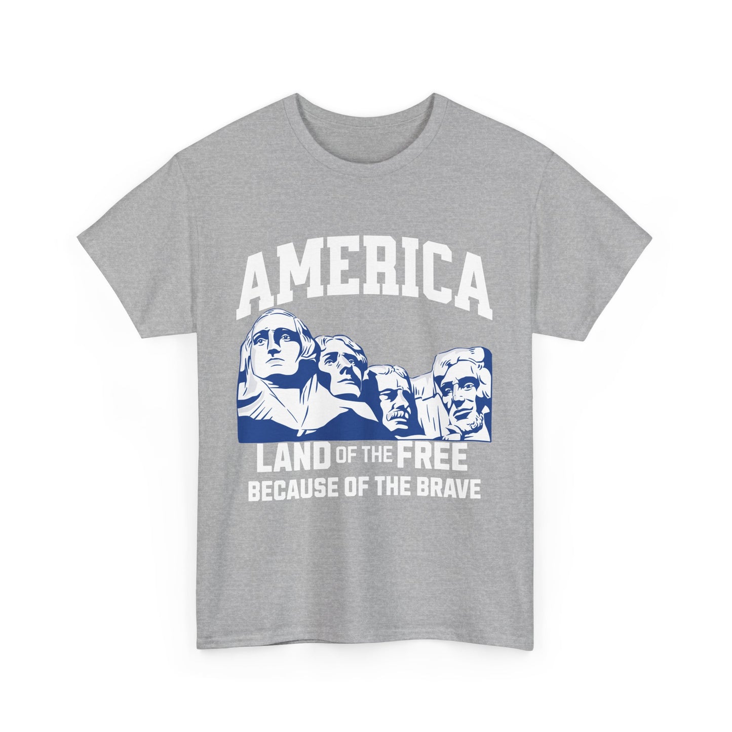 America Land of the Free Unisex Heavy Cotton Tee