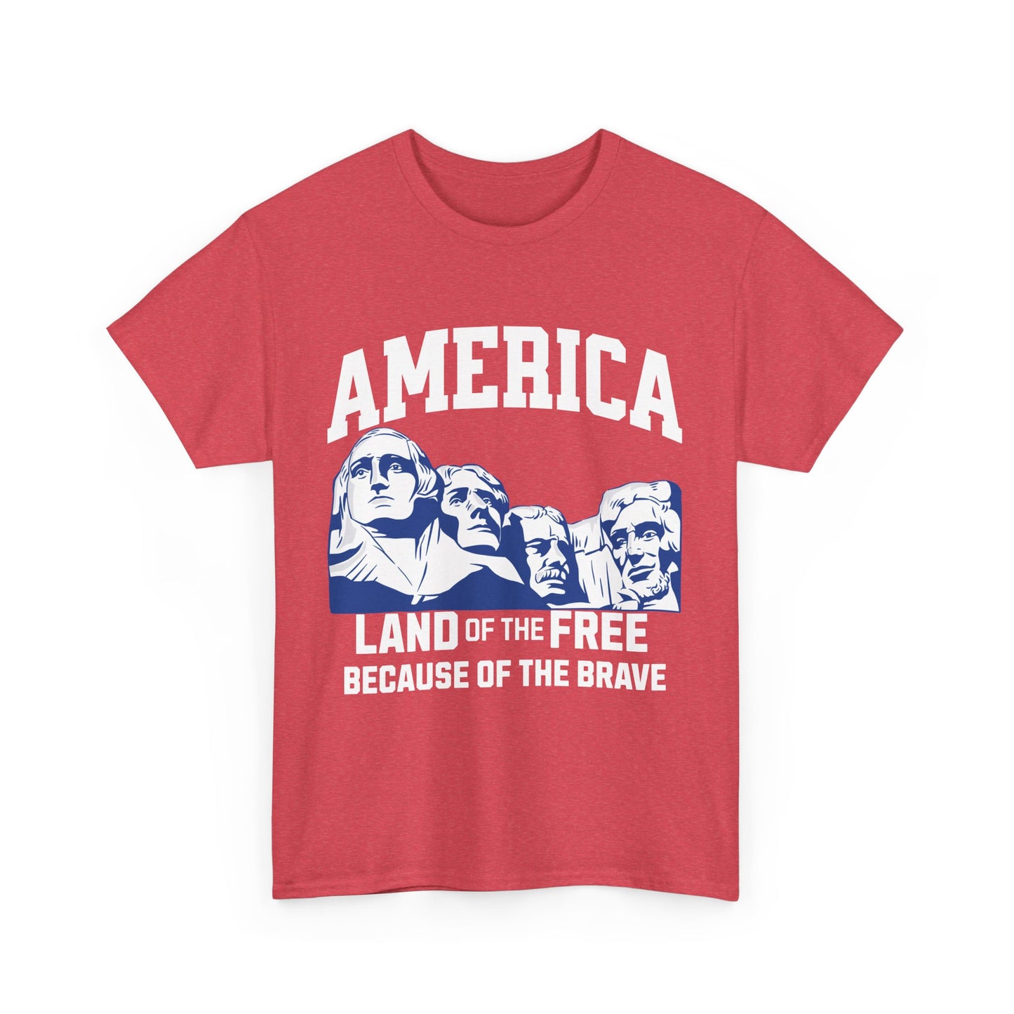 America Land of the Free Unisex Heavy Cotton Tee