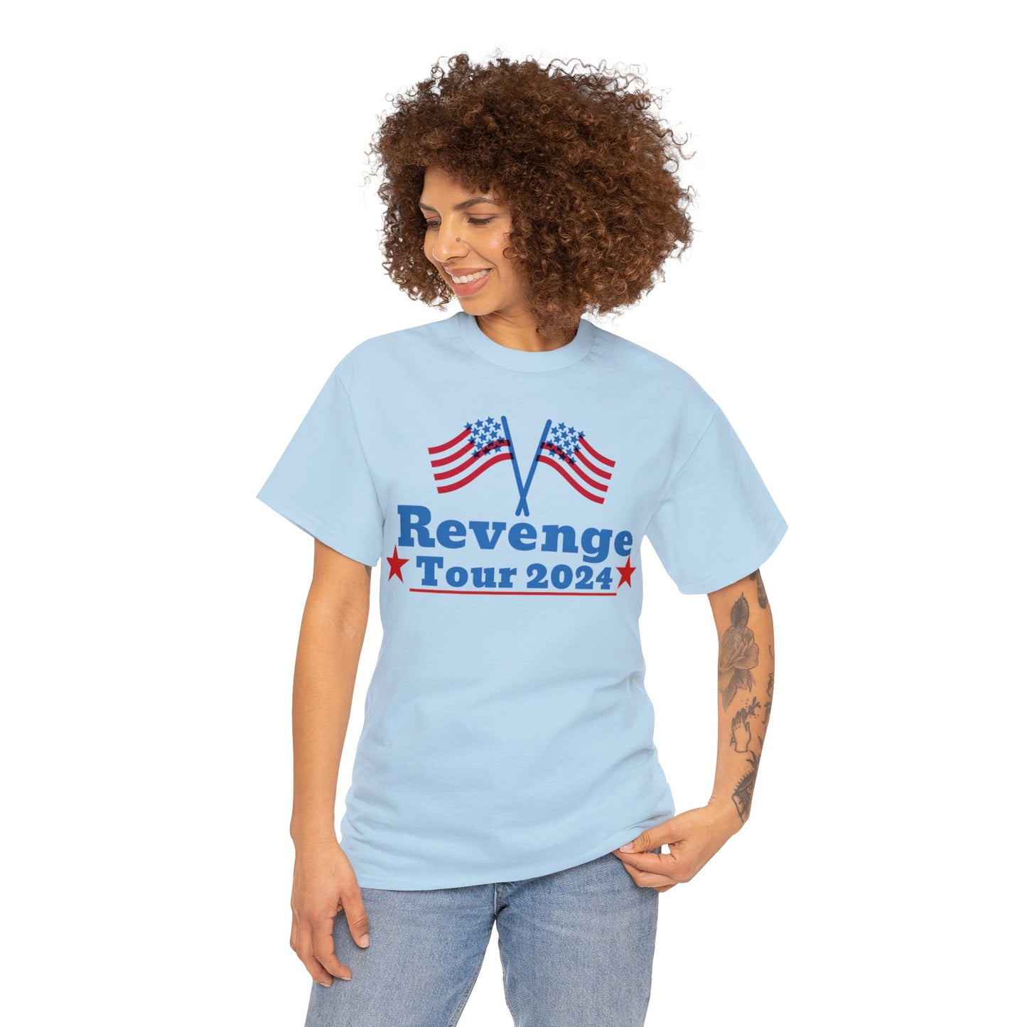 Revenge Tour 2024 Unisex Heavy Cotton Tee