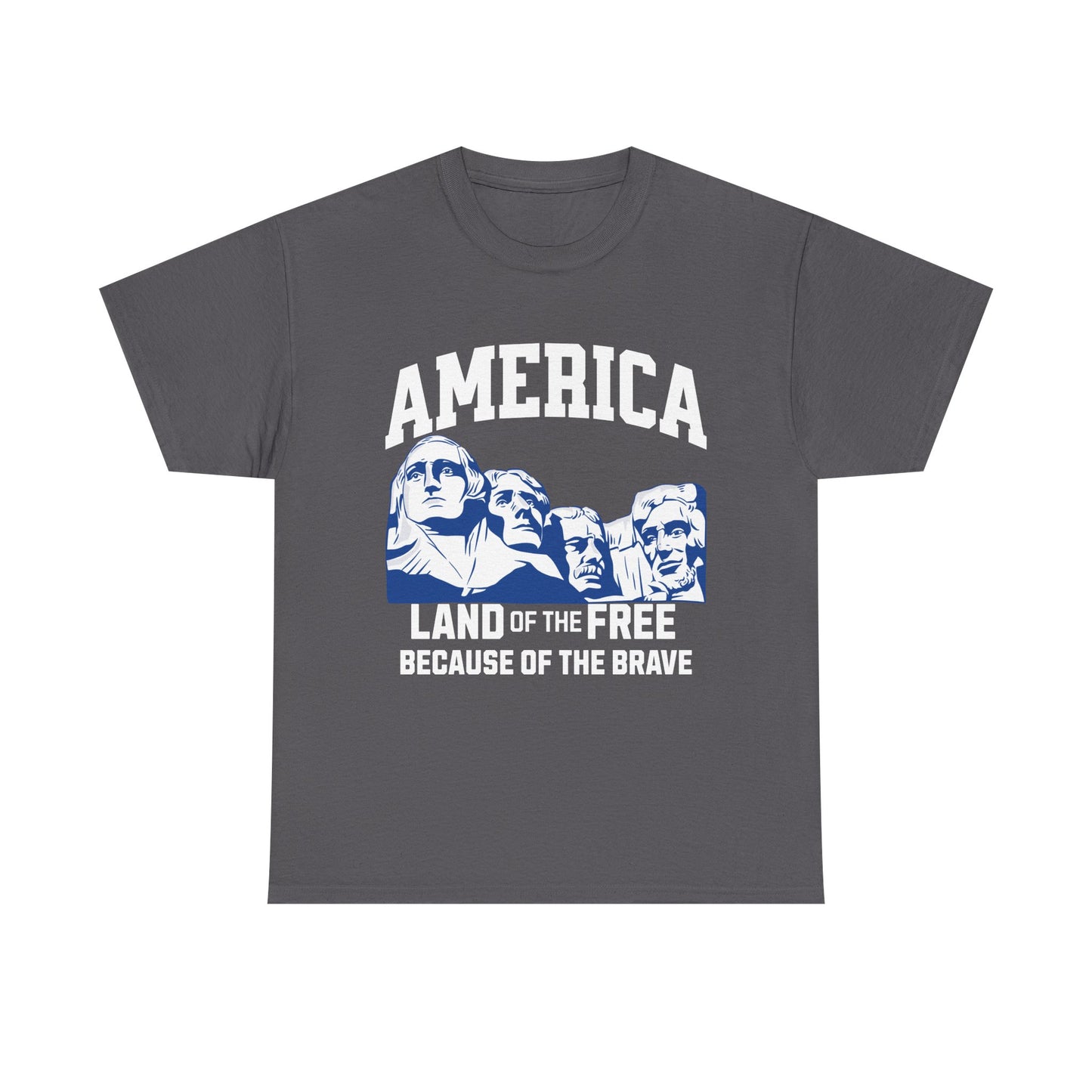 America Land of the Free Unisex Heavy Cotton Tee