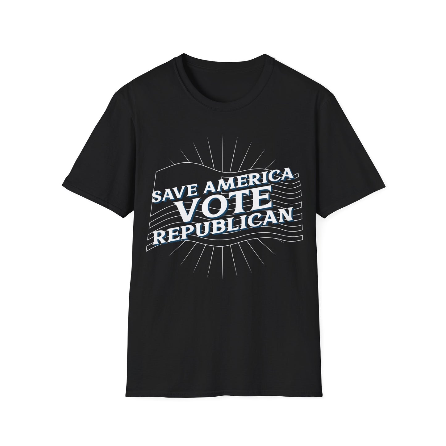 SAVE AMERICA VOTE REPUBLICAN Unisex Softstyle T-Shirt