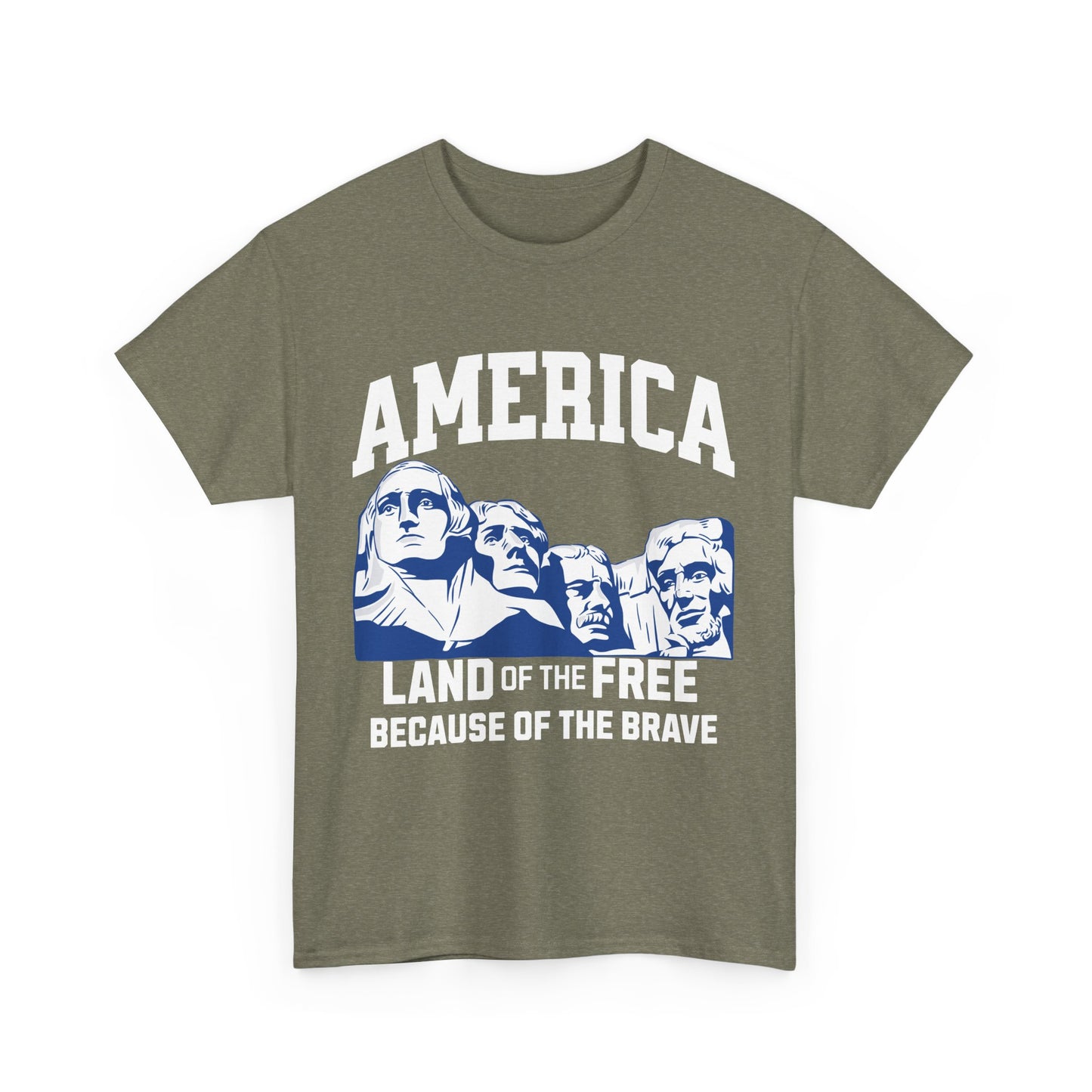 America Land of the Free Unisex Heavy Cotton Tee