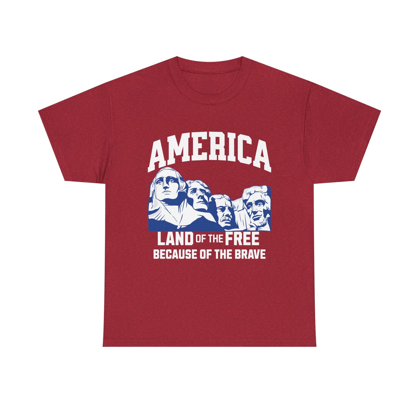 America Land of the Free Unisex Heavy Cotton Tee