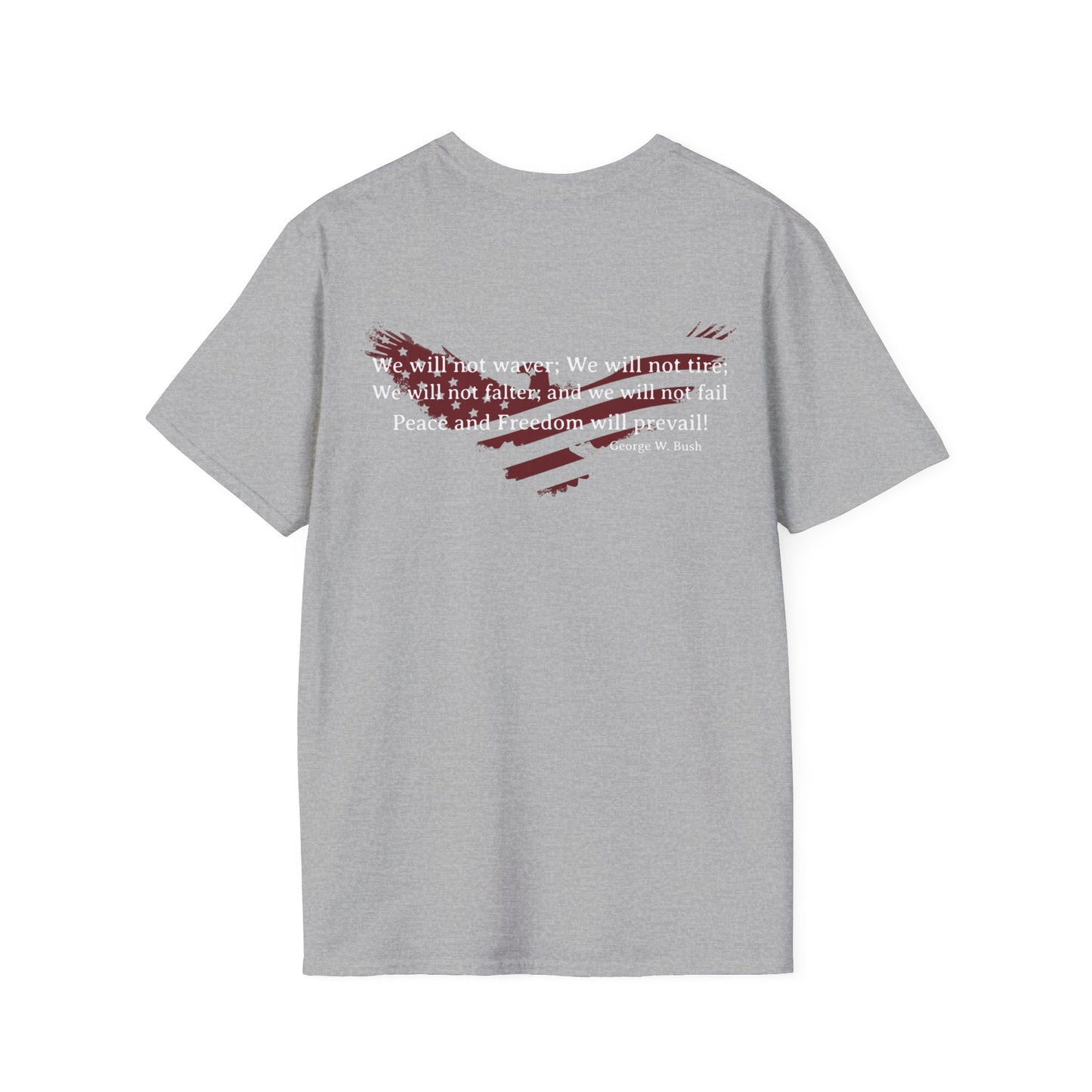 George W. Bush Quote Unisex Softstyle T-Shirt