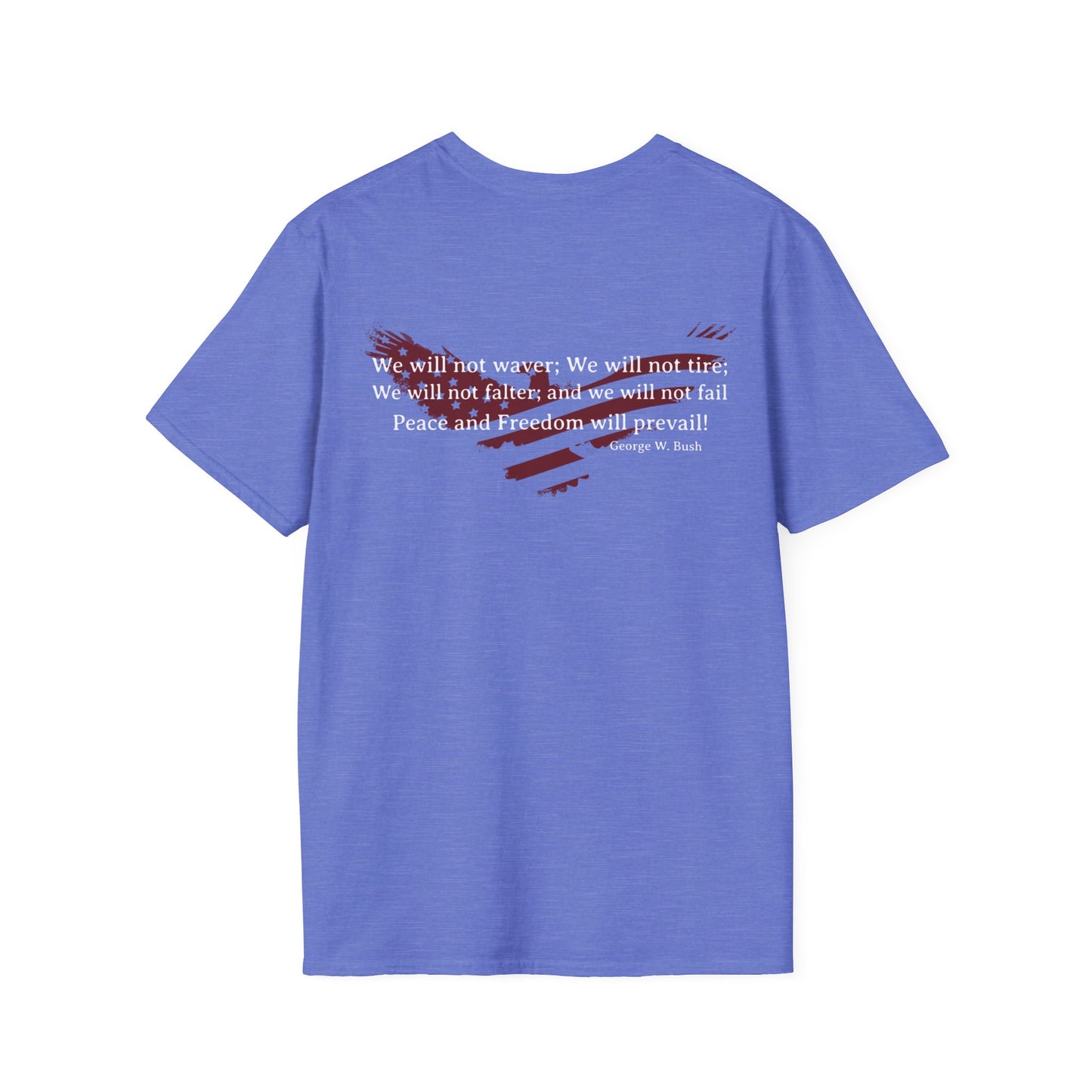 George W. Bush Quote Unisex Softstyle T-Shirt