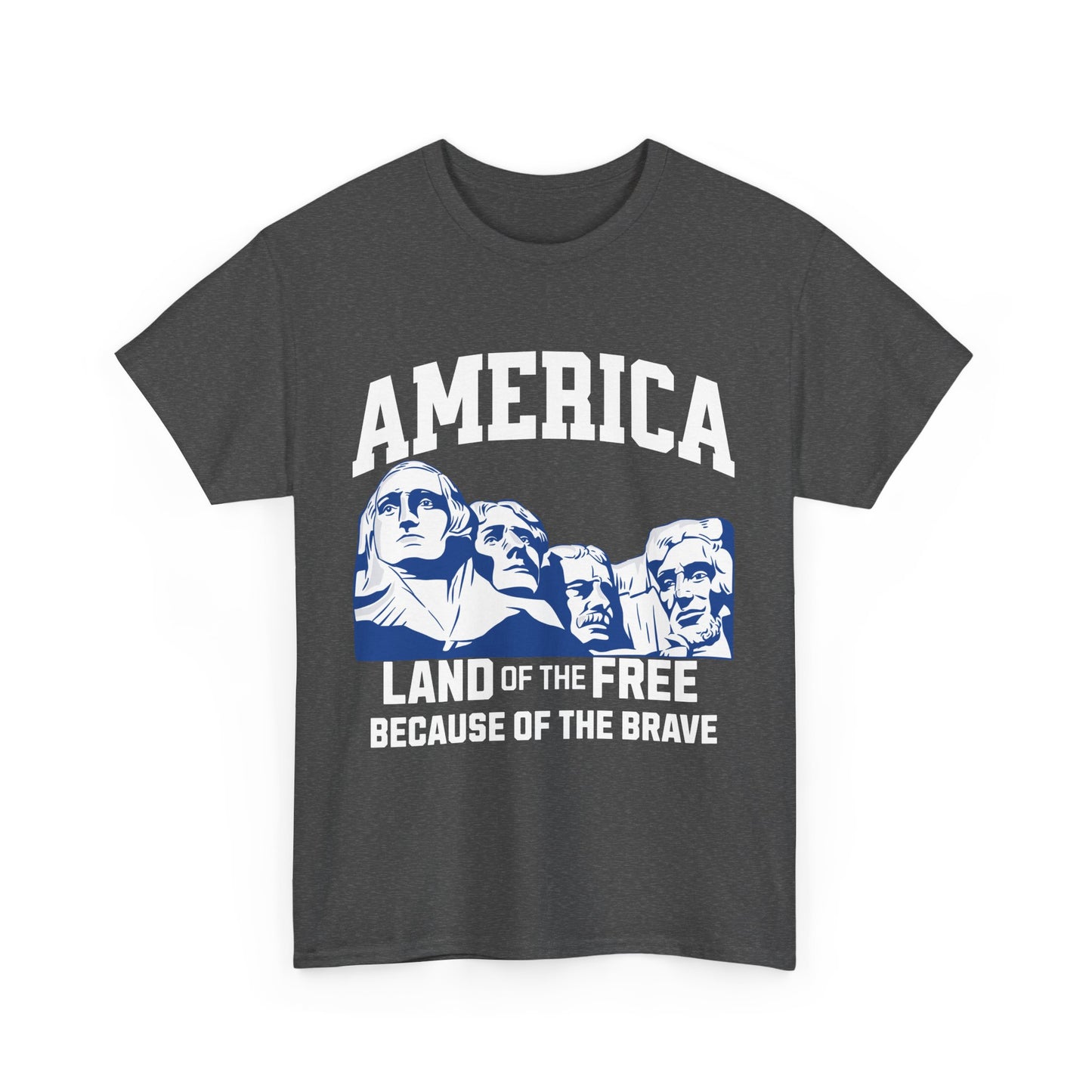 America Land of the Free Unisex Heavy Cotton Tee