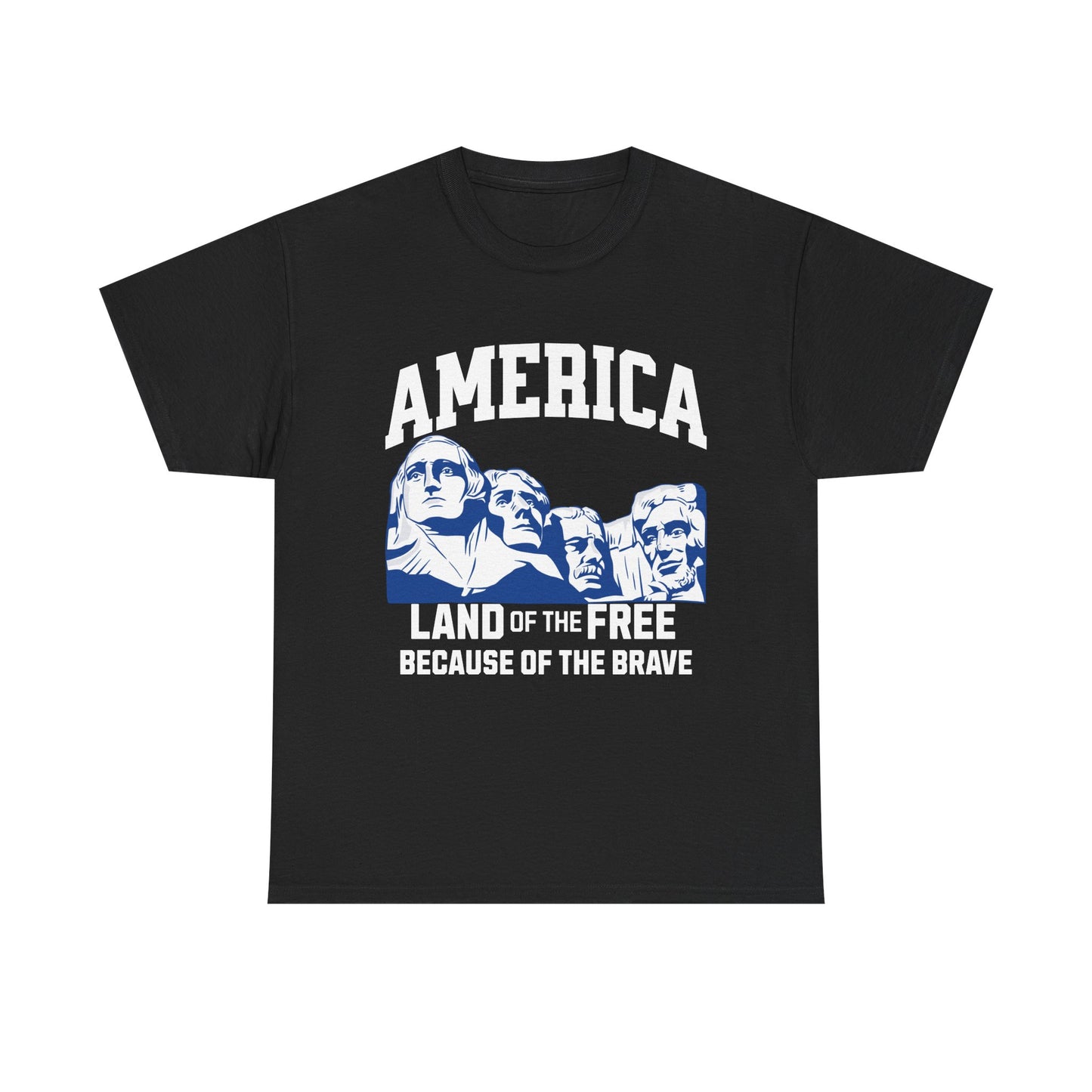 America Land of the Free Unisex Heavy Cotton Tee