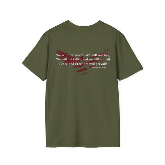 George W. Bush Quote Unisex Softstyle T-Shirt